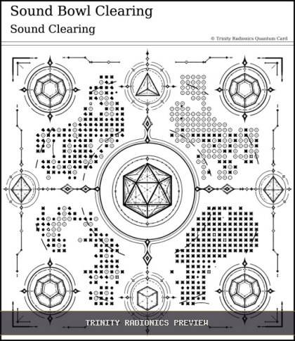 Sound Bowl Clearing Quantum radionics card preview