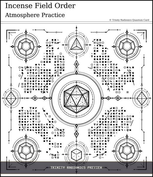 Incense Field Order Quantum radionics card preview - Meditation, Prayer & Spiritual Practice - Quantum