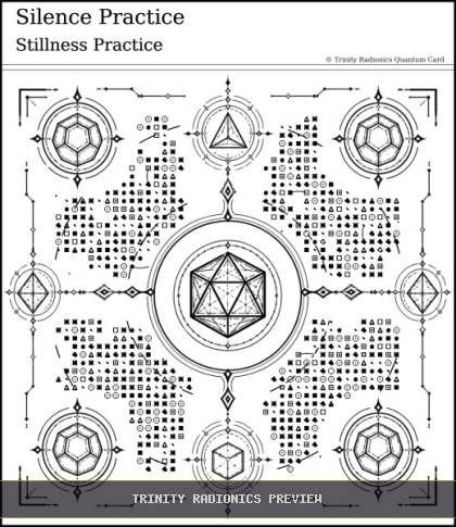 Silence Practice Quantum radionics card preview