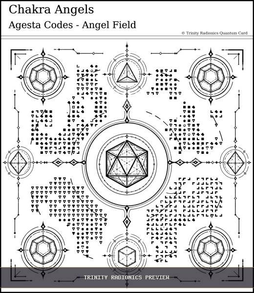 Chakra Angels Quantum radionics card preview - Elements, Colours & Subtle Bodies - Quantum / Premium