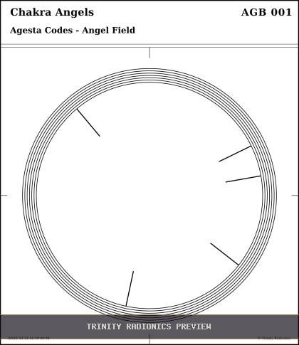 Chakra Angels Radial radionics card preview