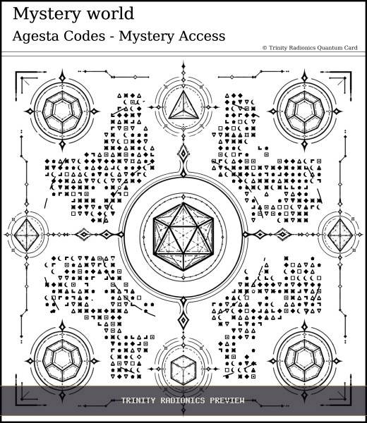 Mystery world Quantum radionics card preview - Roads, Doors & Timing - Quantum / Premium