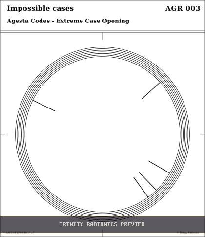 Impossible cases Radial radionics card preview