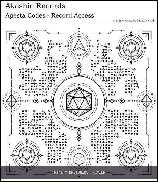 Akashic Records Quantum radionics card preview - Psychic Gifts & Divination - Quantum / Premium