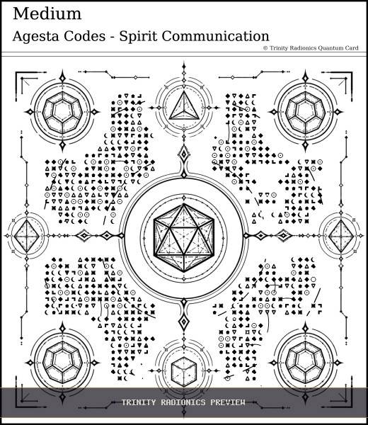 Medium Quantum radionics card preview - Psychic Gifts & Divination - Quantum / Premium