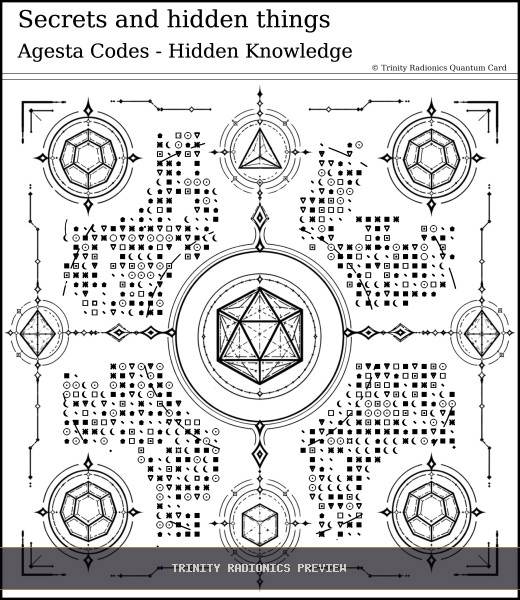 Secrets and hidden things Quantum radionics card preview - Psychic Gifts & Divination - Quantum / Premium