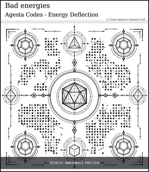 Bad energies Quantum radionics card preview - Energy Operations & Broadcasts - Quantum / Premium