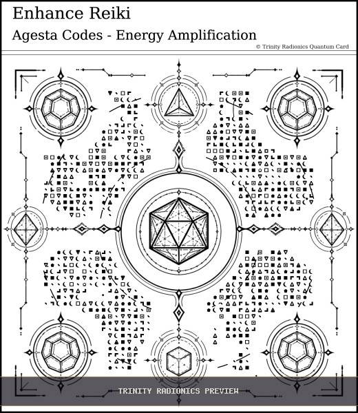 Enhance Reiki Quantum radionics card preview - Energy Operations & Broadcasts - Quantum / Premium