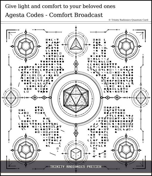 Give light and comfort to your beloved ones Quantum radionics card preview - Energy Operations & Broadcasts - Quantum / Premium