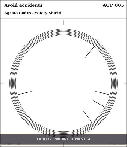 Avoid accidents Radial radionics card preview