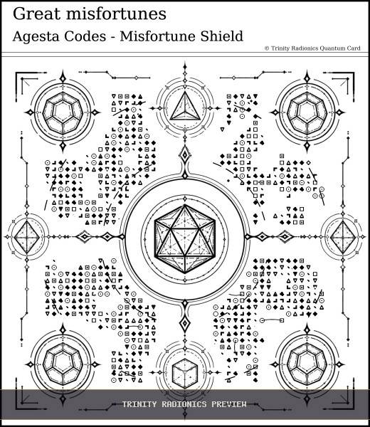 Great misfortunes Quantum radionics card preview - Protection & Shielding - Quantum / Premium