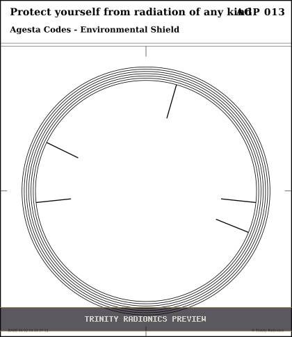 Protect yourself from radiation of any kind Radial radionics card preview