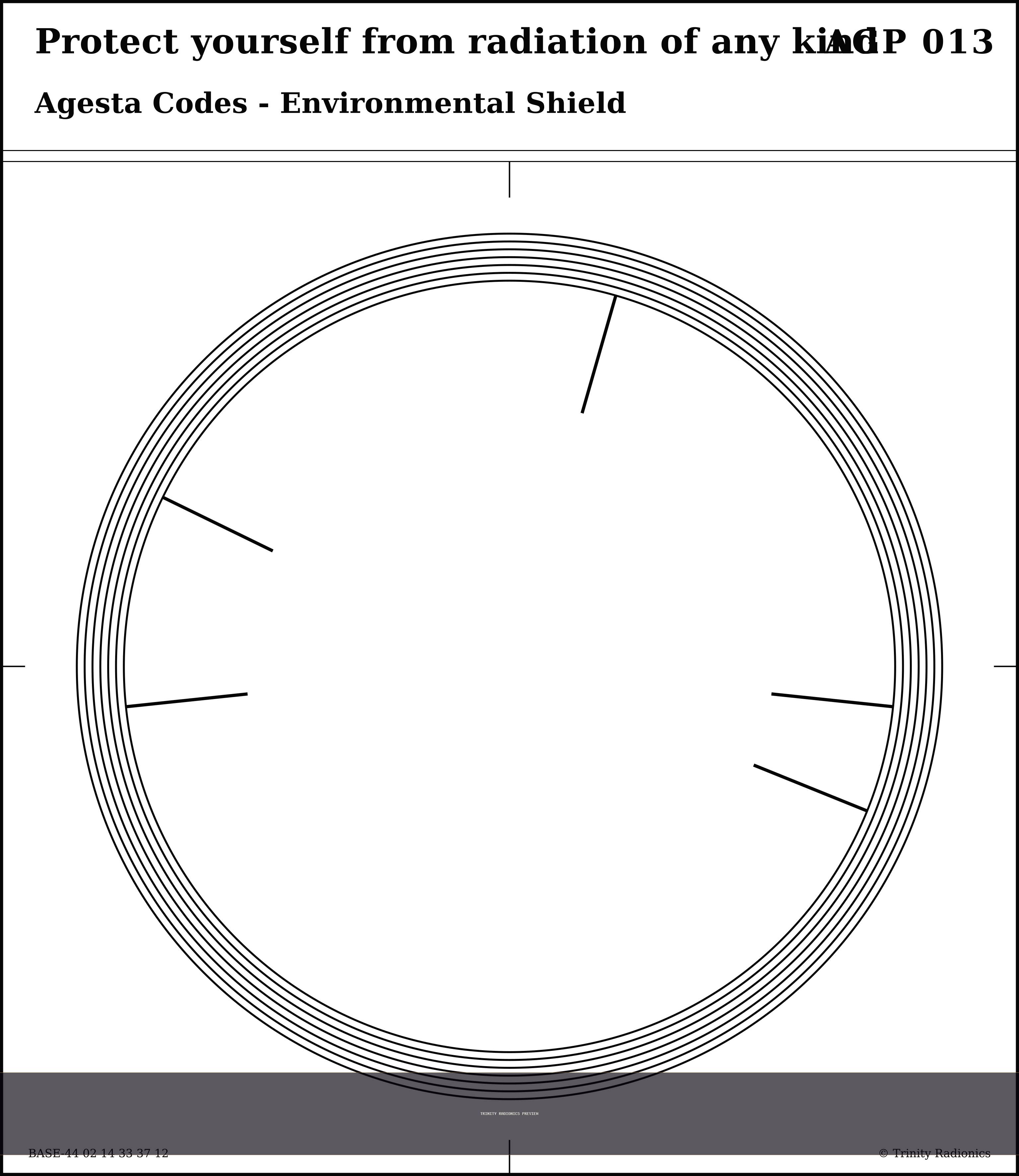 Protect yourself from radiation of any kind Radial radionics card preview